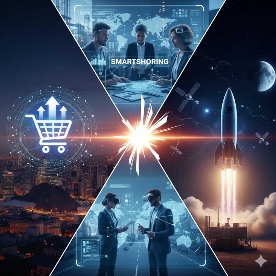 El Boom del E-commerce, el Smartshoring y la Carrera por el Espacio en Latam