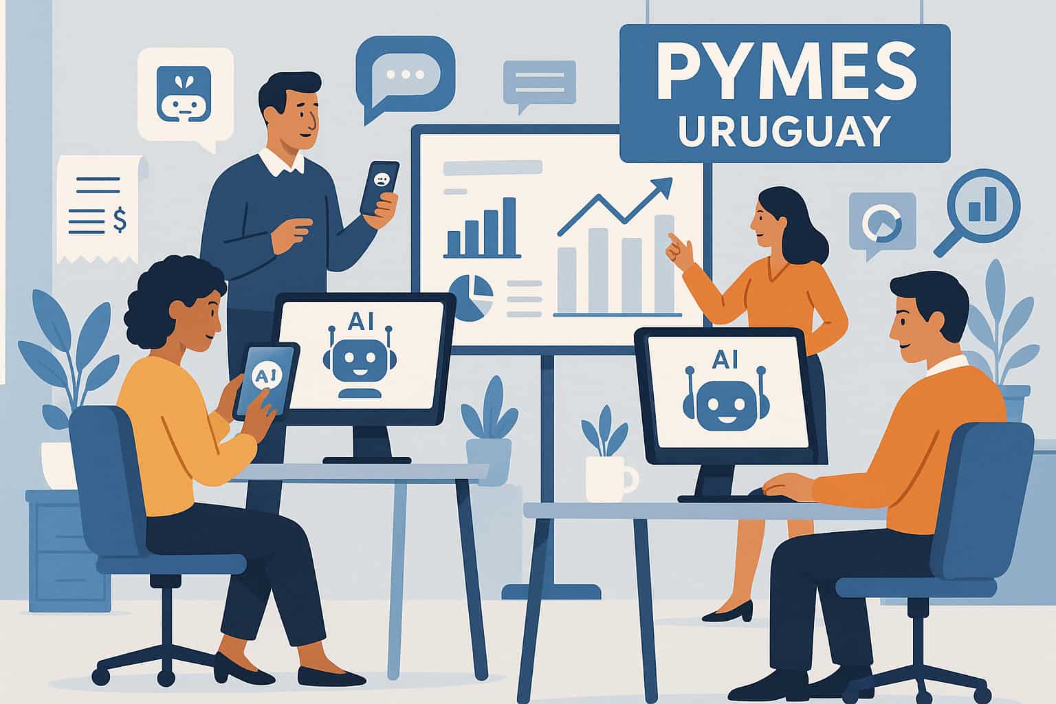 Las mejores plataformas de IA para marketing digital en Uruguay